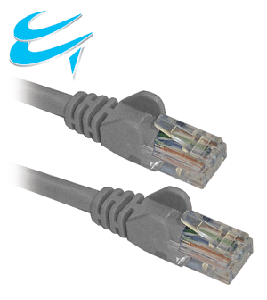 20M RJ45 Cat5e UTP Stranded snagless Network Cable GREY
