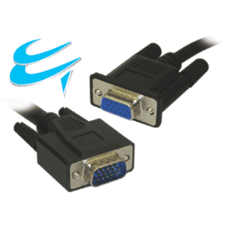 5M VGA extension cable HD15M Male To HD15F Female Double Shielded Fully Wired 5M VGA extension cable HD15M Male To HD15F Female Double Shielded Fully Wired