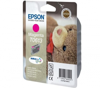 Genuine Epson Teddybear Magenta (T0613) Cartridge