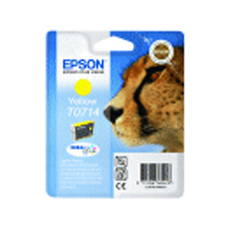 Genuine Epson Cheetah Yellow (T0714) Cartridge