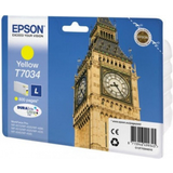 Genuine Epson Big Ben Yellow Approx 800 pages (T7034) Cartridge