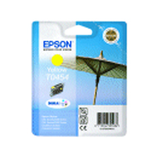 Genuine Epson Parasol Yellow (T0454) Cartridge 8ml