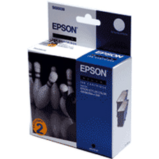 Black Ink Cartridge For Stylus 800 1000 2Pack