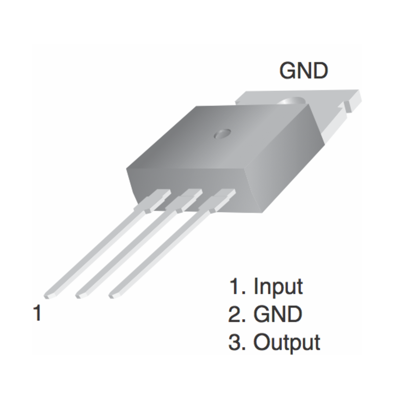 Stak 7800 Series Linear Voltage Regulators 7805 7808 7809 7812 1.5A