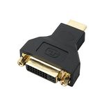 DVI-I Dual Link Digital and Analogue Female to HDMI Male