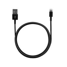 USB Lightning Cable - 1m - Black