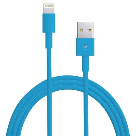 USB Lightning Cable - 1m - Blue