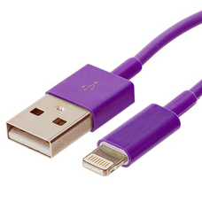 USB Lightning Cable - 1m - Purple