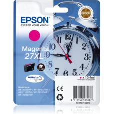 Genuine Epson Alarm Clock 27XL Magenta Cartridge