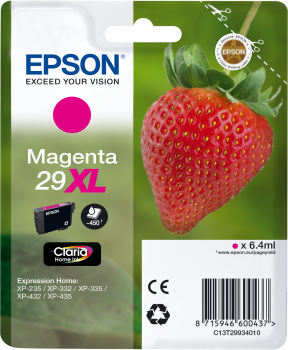 Genuine Epson Strawberry Magenta Ink No:29XL