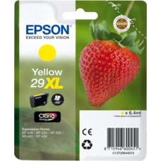 Genuine Epson Strawberry Yellow Ink No:29XL