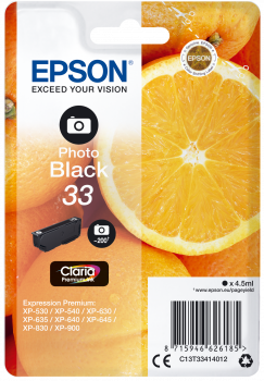 Photo Black No.33 Oranges Claria Premium Ink